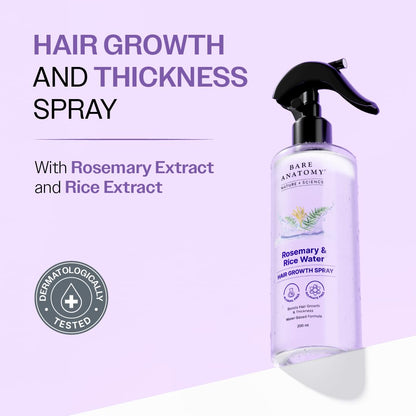 Rosemary and Rice Water Spray