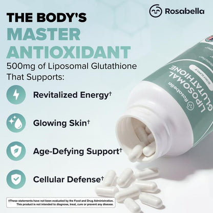 Liposomal Glutathione 500mg Capsules